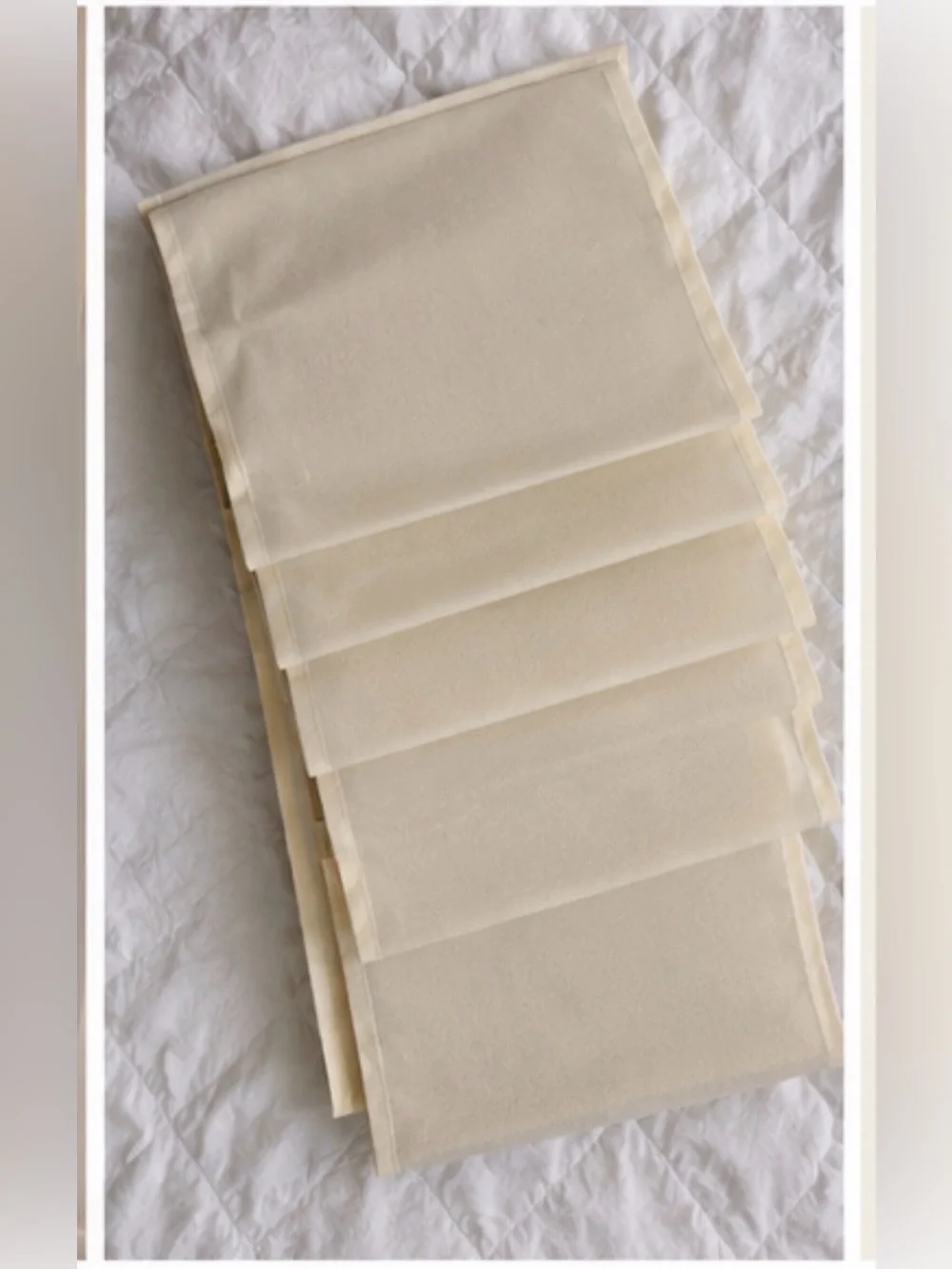 Hanging Closet Organizer with Six Pockets and Four Shelves